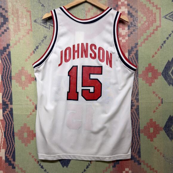 Magic Johnson Dream Team Vintage Champion Jersey Size Large 90s - Picture 6 of 6